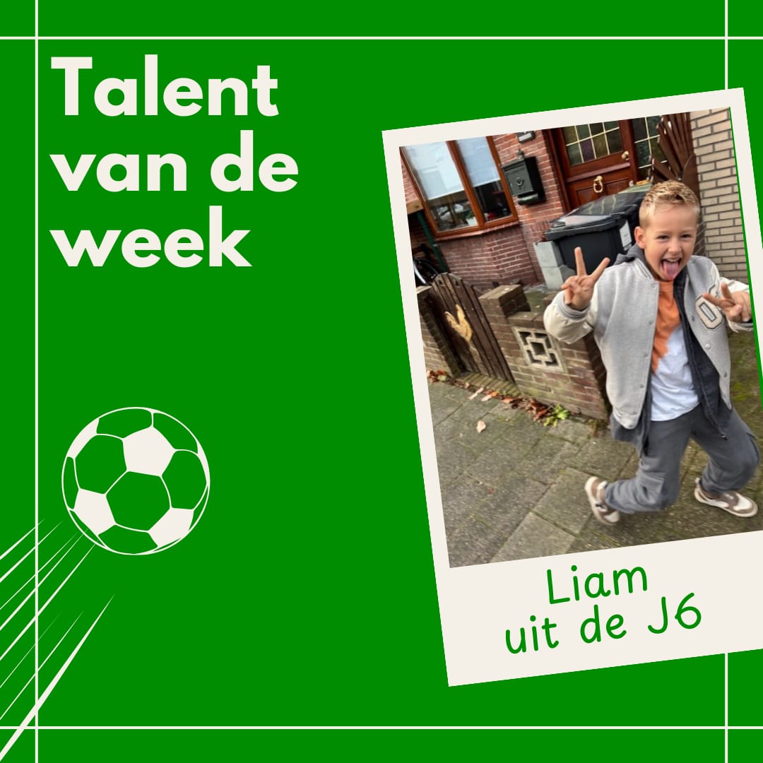 Talent van de week: Liam uit de J6